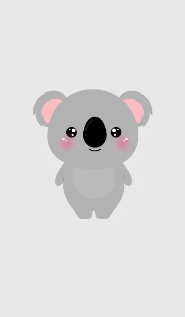 [LINE着せ替え] Face Koala Theme (jp)の画像1