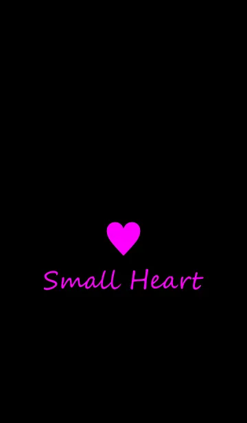 [LINE着せ替え] Small Heart *VIVID.PINKPURPLE*の画像1