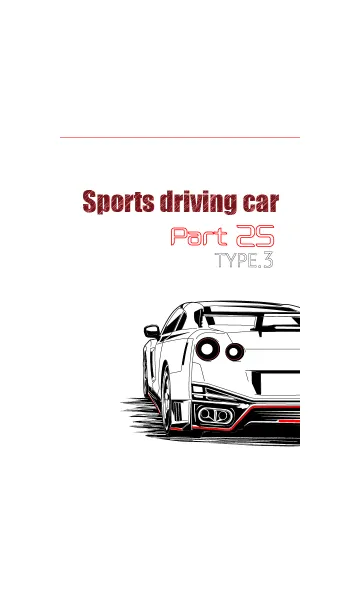 [LINE着せ替え] Sports driving car Part25 TYPE.3の画像1