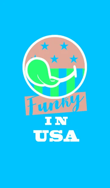 [LINE着せ替え] ファニー スマイル in USA スタイル 13の画像1