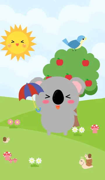 [LINE着せ替え] Love Little Koala Theme (jp)の画像1