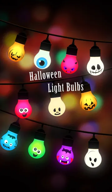 Halloween Light Bulbsの着せ替えメイン画像