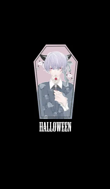 [LINE着せ替え] マッシュくんのハロウィンの画像1