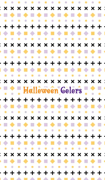 [LINE着せ替え] Halloween Colorsの画像1