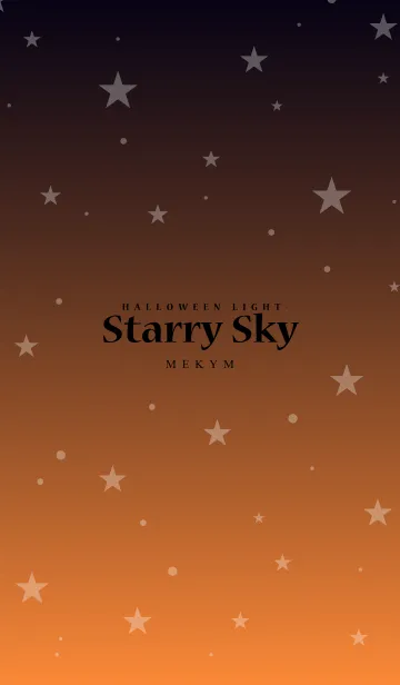 [LINE着せ替え] - Starry Sky Halloween -の画像1