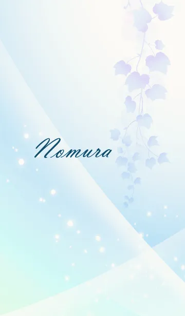 [LINE着せ替え] No.743 のむらの幸運導く青く綺麗な着替の画像1