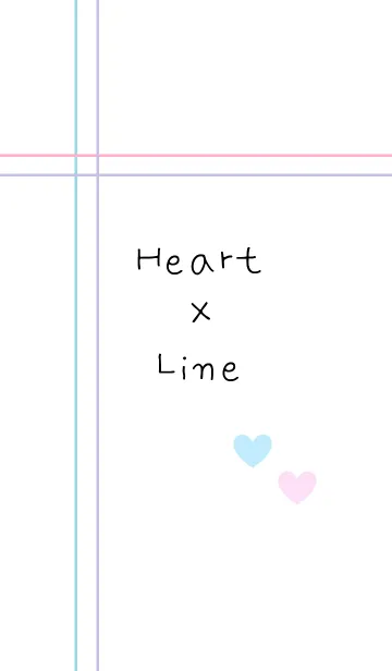 [LINE着せ替え] Heart × Lineの画像1