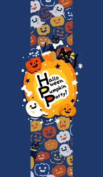 [LINE着せ替え] Halloween Pumpkin Party！の画像1