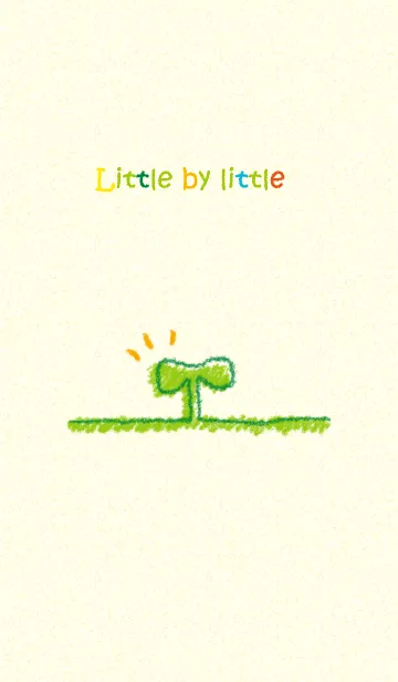 [LINE着せ替え] *Little by little*の画像1