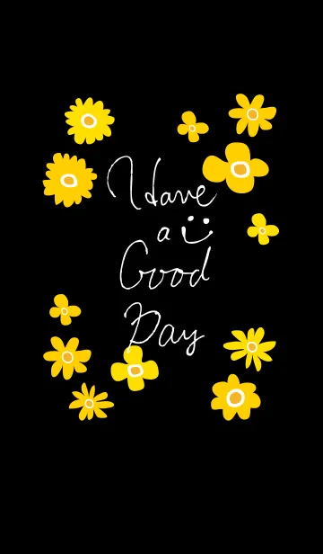 [LINE着せ替え] 北欧風お花5-スマイル24-の画像1