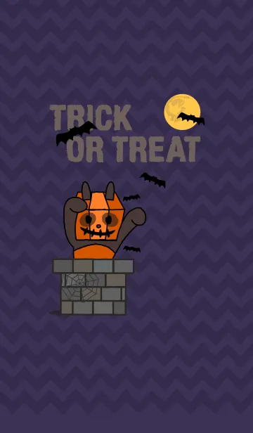 [LINE着せ替え] Trick or Treat！ + 紺色の画像1