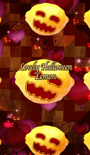 [LINE着せ替え] Lovely Halloween Lemonの画像1