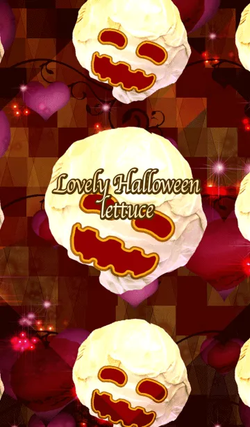 [LINE着せ替え] Lovely Halloween lettuceの画像1