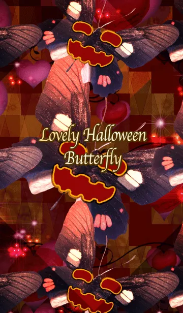 [LINE着せ替え] Lovely Halloween Butterflyの画像1