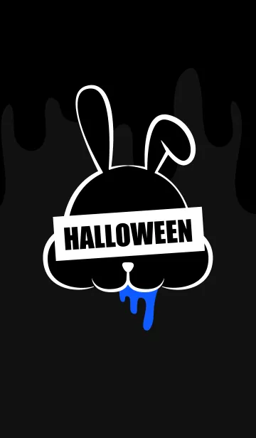 [LINE着せ替え] DARK RABBIT.Halloween 3の画像1