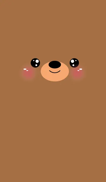 [LINE着せ替え] Face Bear Theme(jp)の画像1