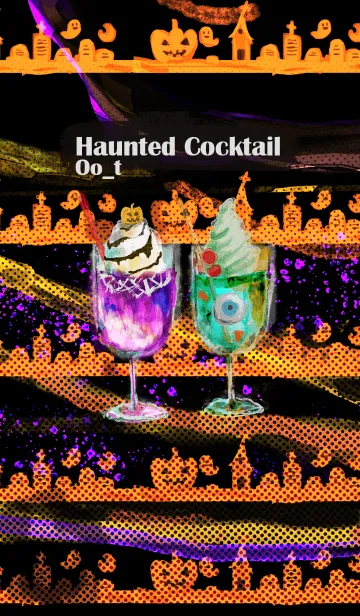 [LINE着せ替え] Haunted Cocktail ＠Halloweenの画像1