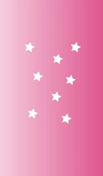 [LINE着せ替え] Pink white pink starsの画像1