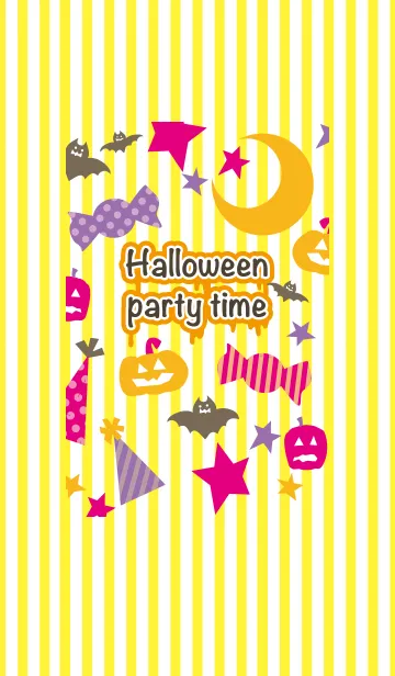 [LINE着せ替え] Halloween party timeの画像1