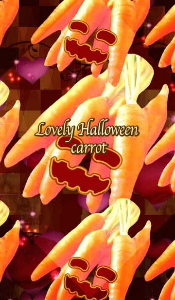 [LINE着せ替え] Lovely Halloween carrotの画像1