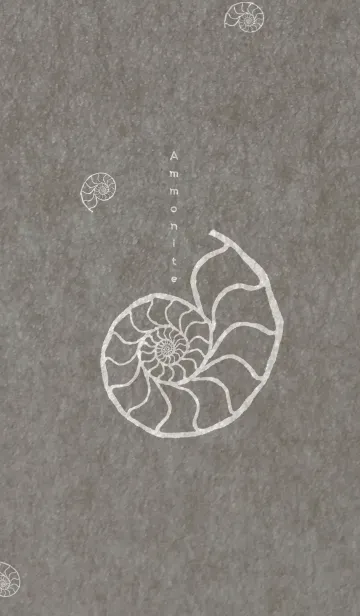 [LINE着せ替え] Ammonite spiralの画像1