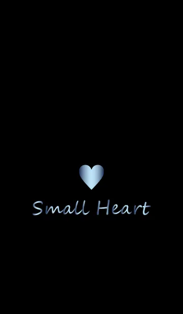 [LINE着せ替え] Small Heart *GlossyBlue2*の画像1