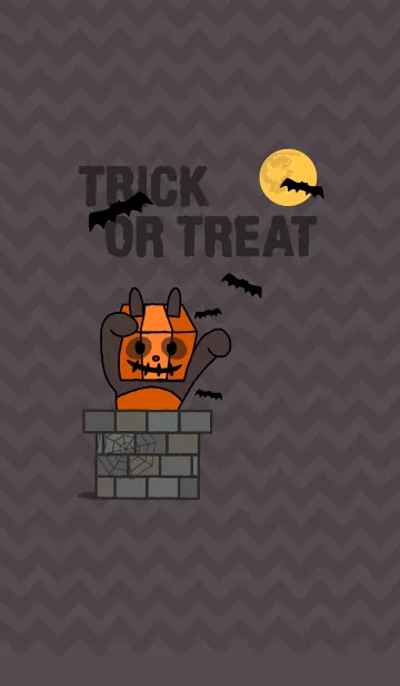 [LINE着せ替え] Trick or Treat！ + チャコールの画像1