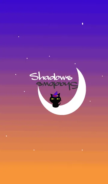 [LINE着せ替え] ハロウィンの影たち＆黒ネコ。の画像1