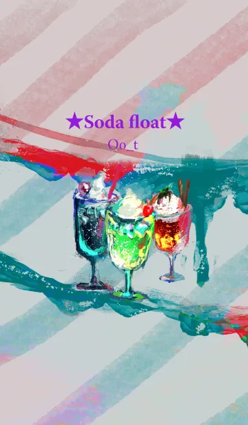 [LINE着せ替え] Soda floatの画像1