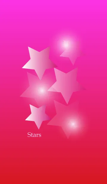 [LINE着せ替え] Pink star pink starの画像1