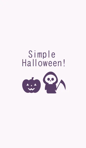 [LINE着せ替え] シンプルハロウィン！の画像1