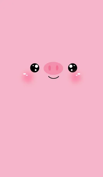 [LINE着せ替え] Face Pig Theme (jp)の画像1