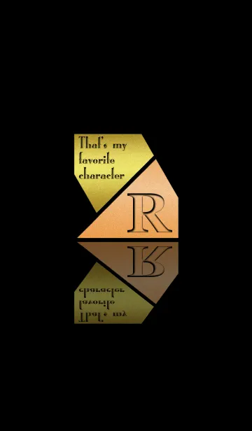 Good fortune Initials 11 "R"(j)の着せ替えメイン画像