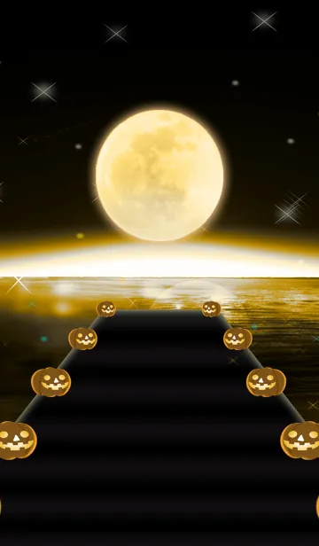 [LINE着せ替え] ハロウィン6(Halloween)＆Full moon powerの画像1