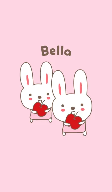 [LINE着せ替え] Cute rabbit theme name, Bellaの画像1