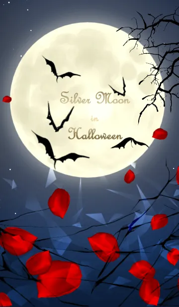 [LINE着せ替え] Silver Moon in Halloweenの画像1