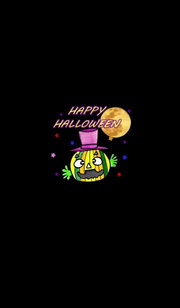 [LINE着せ替え] Happy Halloween！-Kabocha3-の画像1