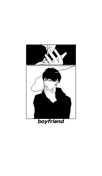 [LINE着せ替え] ボーイフレンドの画像1