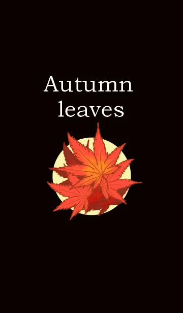 [LINE着せ替え] Autumn leaves"の画像1