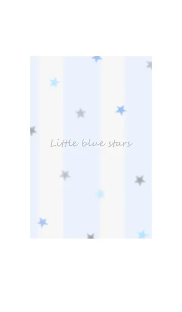 [LINE着せ替え] Many blue starsの画像1