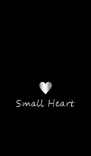 [LINE着せ替え] Small Heart *SILVER*の画像1