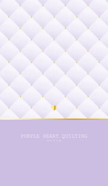 [LINE着せ替え] PURPLE HEART QUILTINGの画像1