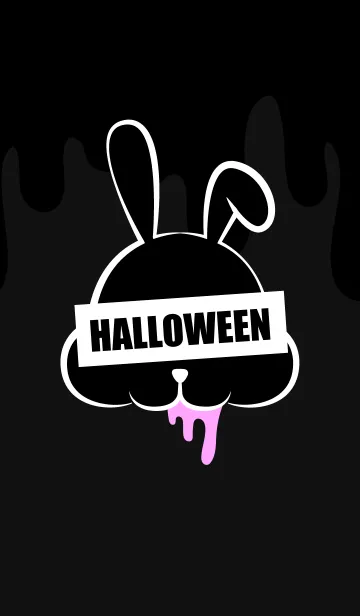 [LINE着せ替え] DARK RABBIT.Halloween 8の画像1
