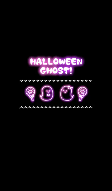 [LINE着せ替え] Cute！ Pop！ Halloween Ghost☆☆2の画像1