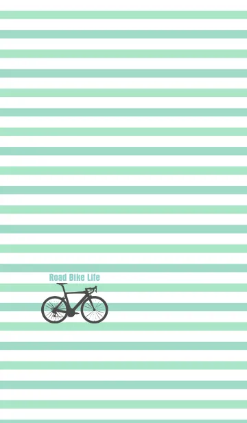[LINE着せ替え] Road Bike Life (mint)の画像1
