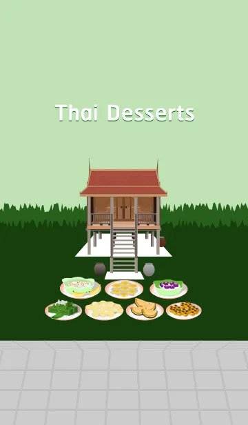 [LINE着せ替え] Thai Desserts Set 1の画像1