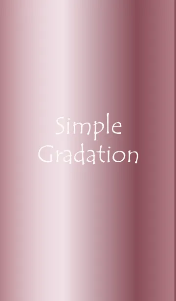 [LINE着せ替え] Simple Gradation -GLOSSY PINK4-の画像1