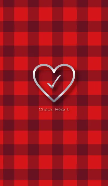 [LINE着せ替え] check Heart 4.の画像1