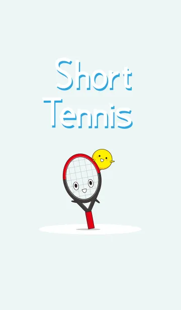 [LINE着せ替え] ショートテニスの画像1
