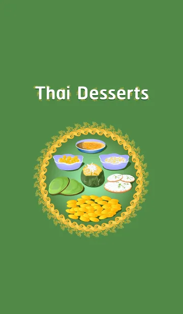 [LINE着せ替え] Thai Desserts Set 2の画像1